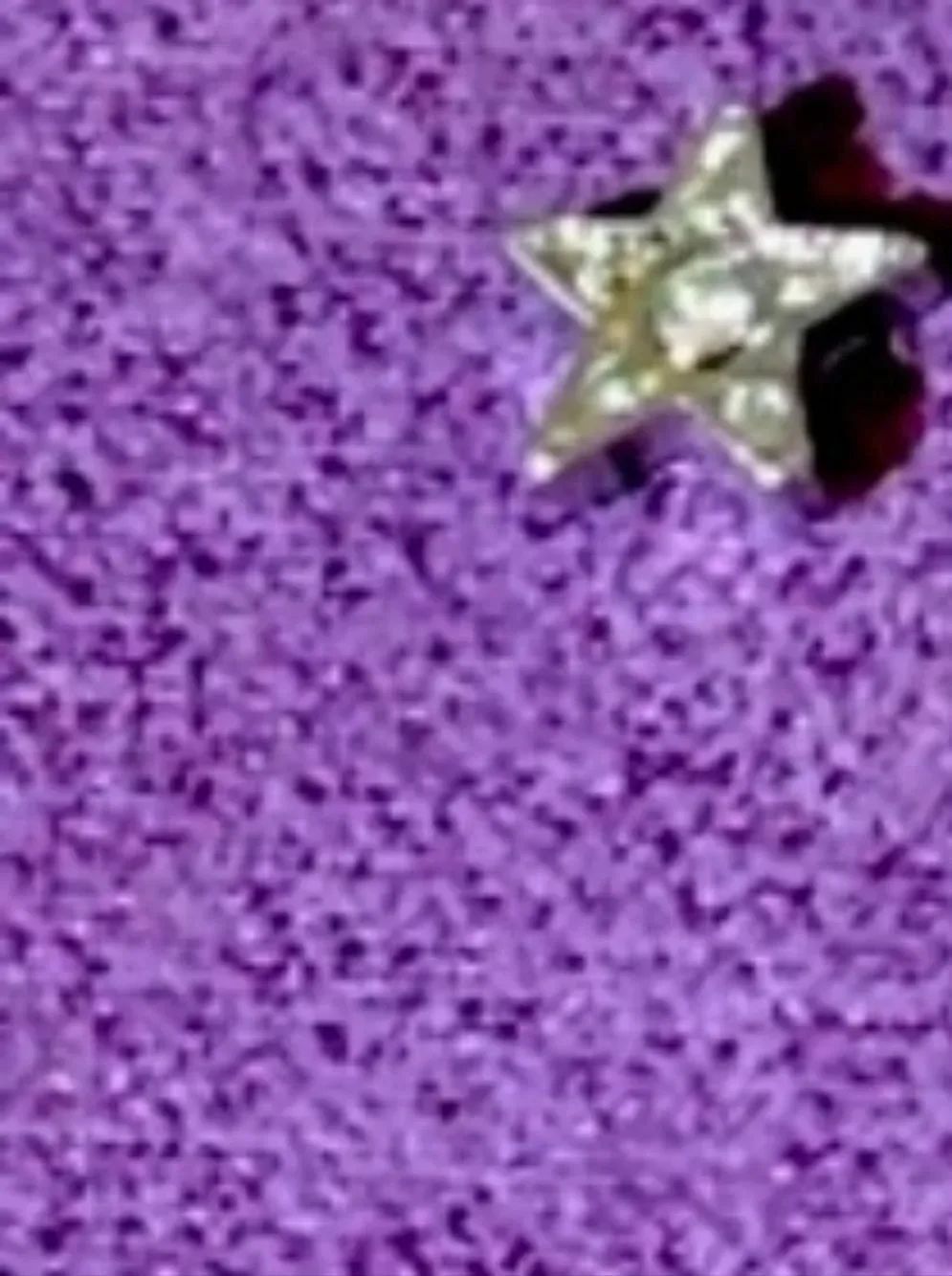 Star Charm With Rhinestones For Floating Lockets - Picture 2 of 4